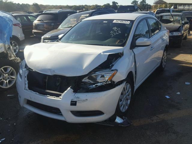 3N1AB7AP9FY223268 - 2015 NISSAN SENTRA GRAY photo 2