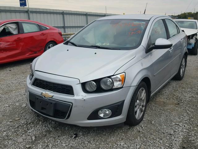 1G1JC5SH6C4201192 - 2012 CHEVROLET SONIC LT GRAY photo 2