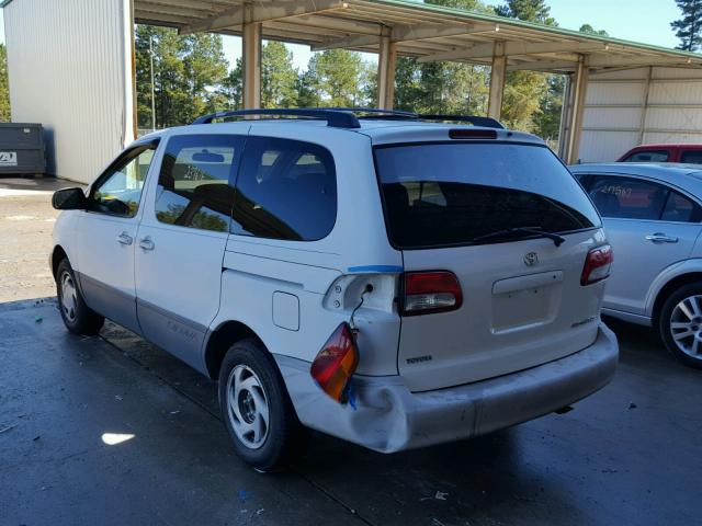 4T3ZF19C03U518957 - 2003 TOYOTA SIENNA WHITE photo 3