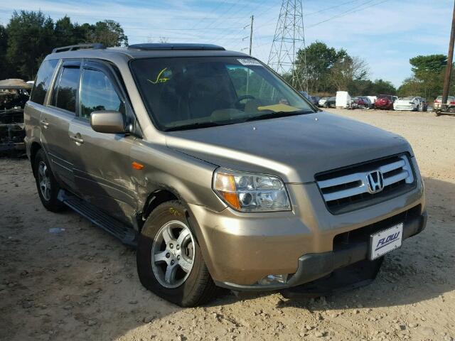 5FNYF18718B017816 - 2008 HONDA PILOT EXL GOLD photo 1