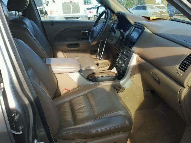 5FNYF18718B017816 - 2008 HONDA PILOT EXL GOLD photo 5