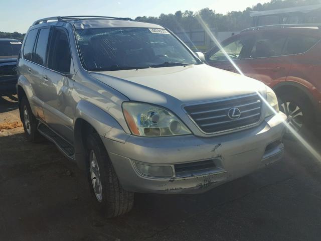 JTJBT20X140026232 - 2004 LEXUS GX SILVER photo 1