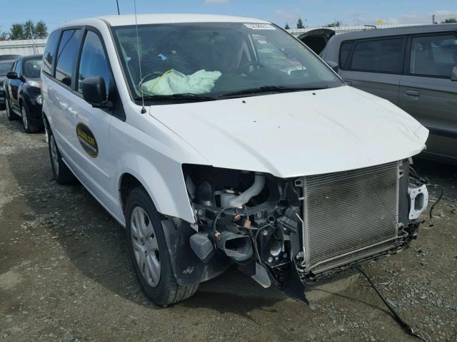 2C4RDGBG4HR567361 - 2017 DODGE GRAND CARA WHITE photo 1