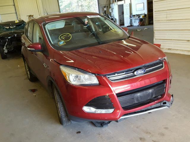 1FMCU9HX5DUB64250 - 2013 FORD ESCAPE SEL RED photo 1