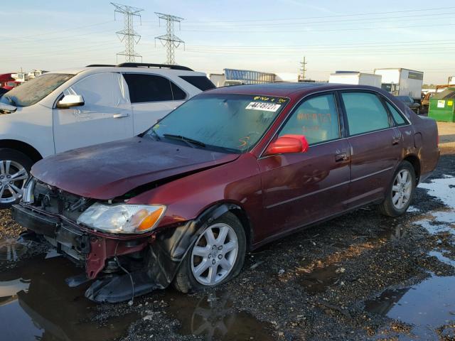 4T1BF28B8YU064568 - 2000 TOYOTA AVALON XL MAROON photo 2