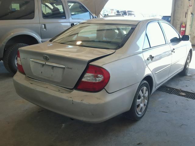 4T1BE32K03U148104 - 2003 TOYOTA CAMRY LE SILVER photo 4