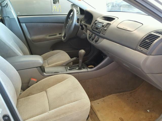 4T1BE32K03U148104 - 2003 TOYOTA CAMRY LE SILVER photo 5