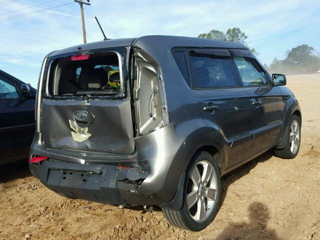 KNDJT2A25B7257317 - 2011 KIA SOUL BROWN photo 4