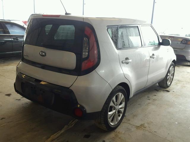 KNDJP3A57G7825949 - 2016 KIA SOUL SILVER photo 4