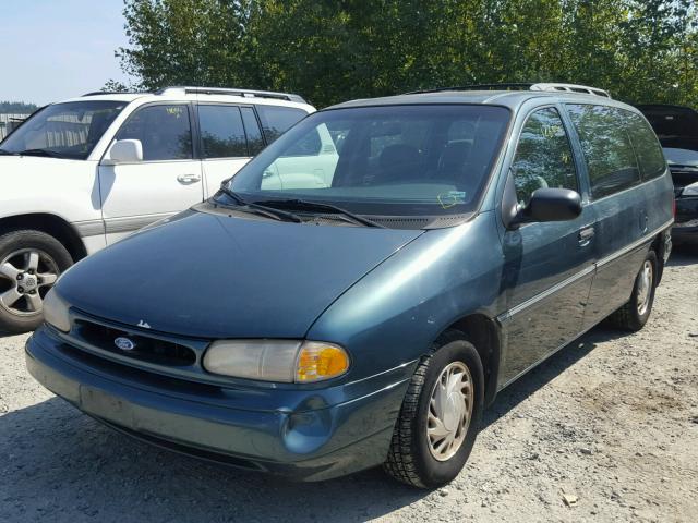 2FMDA5149TBB04241 - 1996 FORD WINDSTAR W TEAL photo 2