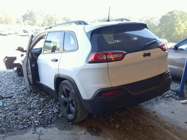 1C4PJLAB0HW667091 - 2017 JEEP CHEROKEE S WHITE photo 3