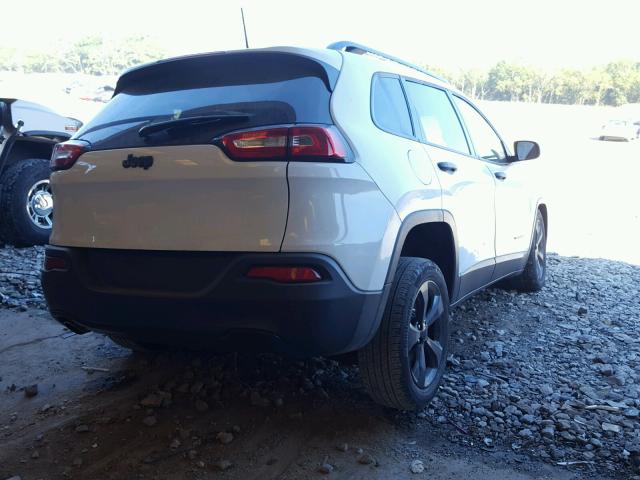 1C4PJLAB0HW667091 - 2017 JEEP CHEROKEE S WHITE photo 4