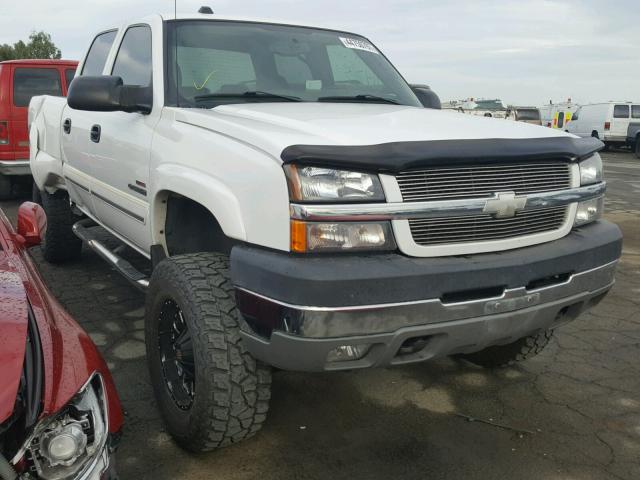 1GCHK232X4F230265 - 2004 CHEVROLET SILVERADO WHITE photo 1