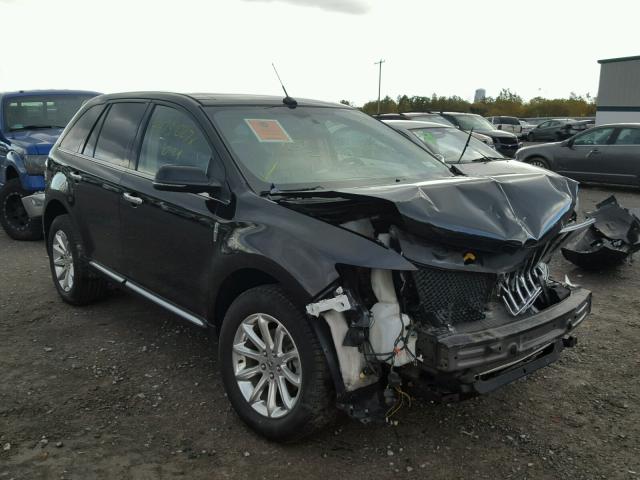 2LMDJ8JK1DBL42719 - 2013 LINCOLN MKX BLACK photo 1