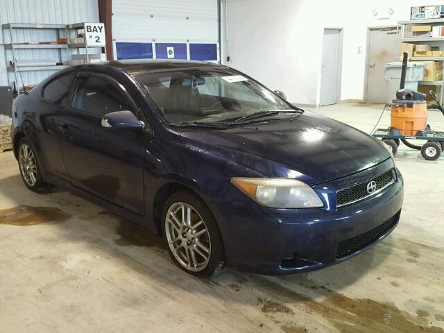 JTKDE167070219606 - 2007 TOYOTA SCION TC BLUE photo 1