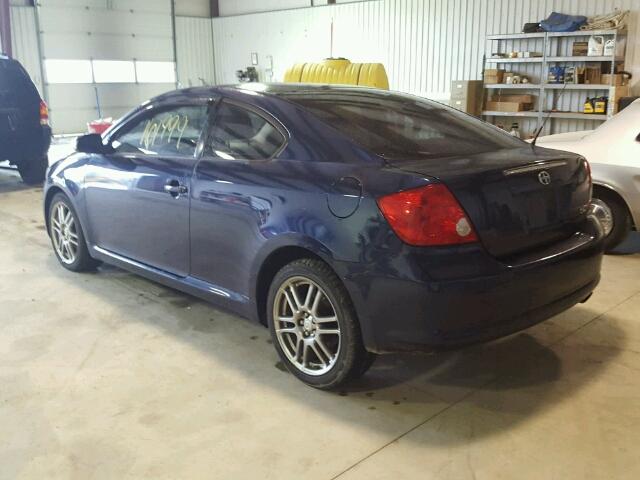 JTKDE167070219606 - 2007 TOYOTA SCION TC 蓝色 照片 3