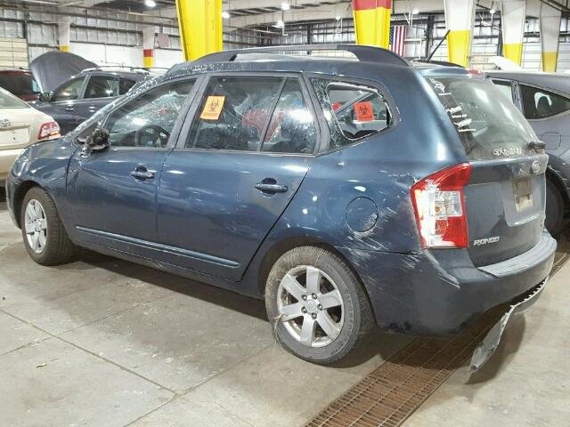 KNAFG528997229512 - 2009 KIA RONDO BASE BLUE photo 10