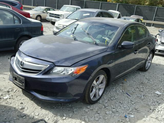 19VDE1F33EE007574 - 2014 ACURA ILX 20 BLUE photo 2