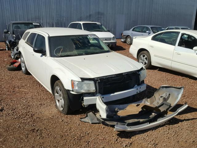 2D4FV47T88H152038 - 2008 DODGE MAGNUM WHITE photo 1