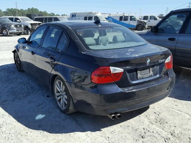 WBAVB13516PT26786 - 2006 BMW 325 BLUE photo 3