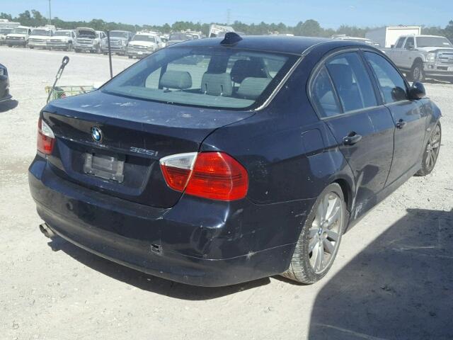 WBAVB13516PT26786 - 2006 BMW 325 BLUE photo 4