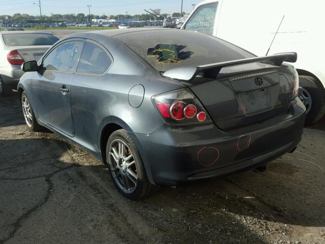 JTKDE167980273701 - 2008 TOYOTA SCION TC GRAY photo 3