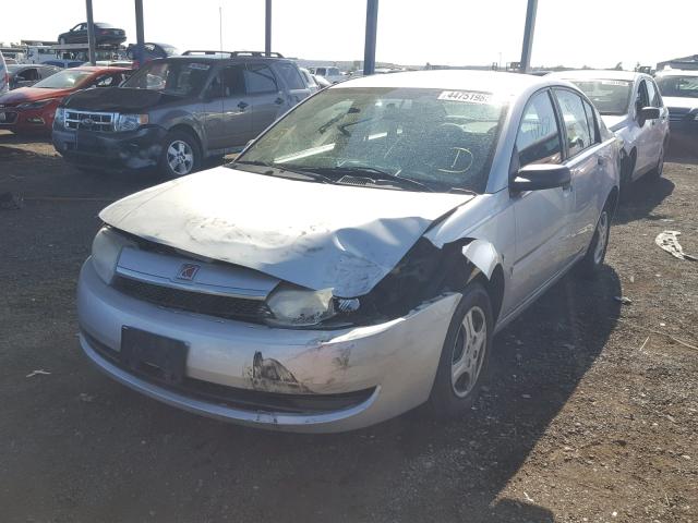 1G8AG52F53Z201739 - 2003 SATURN ION LEVEL SILVER photo 2