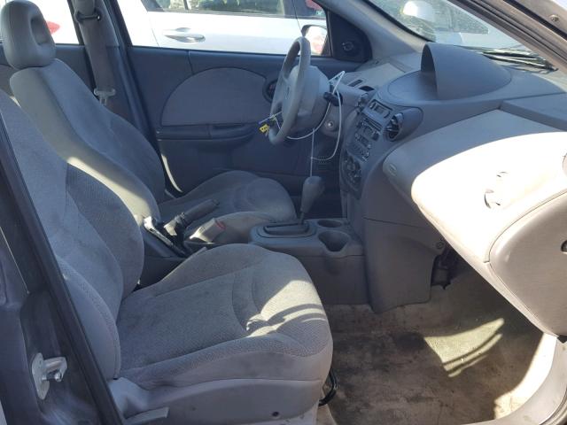 1G8AG52F53Z201739 - 2003 SATURN ION LEVEL SILVER photo 5