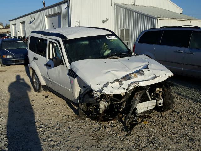 1D8GU58K97W504531 - 2007 DODGE NITRO SLT WHITE photo 1