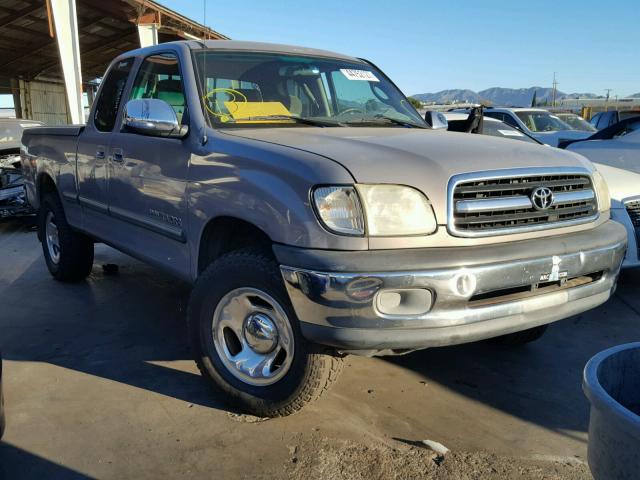 5TBRN34131S169966 - 2001 TOYOTA TUNDRA SILVER photo 1