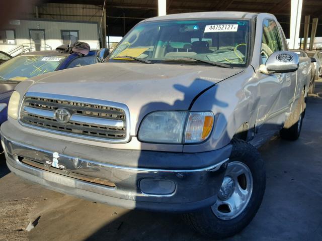 5TBRN34131S169966 - 2001 TOYOTA TUNDRA SILVER photo 2