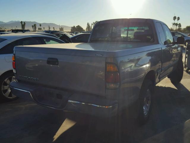 5TBRN34131S169966 - 2001 TOYOTA TUNDRA SILVER photo 4