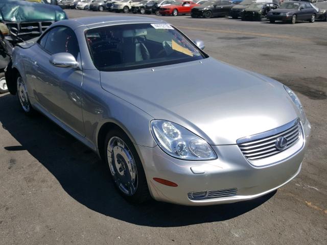 JTHFN48Y120020918 - 2002 LEXUS SC 430 SILVER photo 1