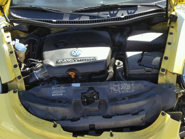 3VWDD21C41M467265 - 2001 VOLKSWAGEN NEW BEETLE 黄色 照片 7