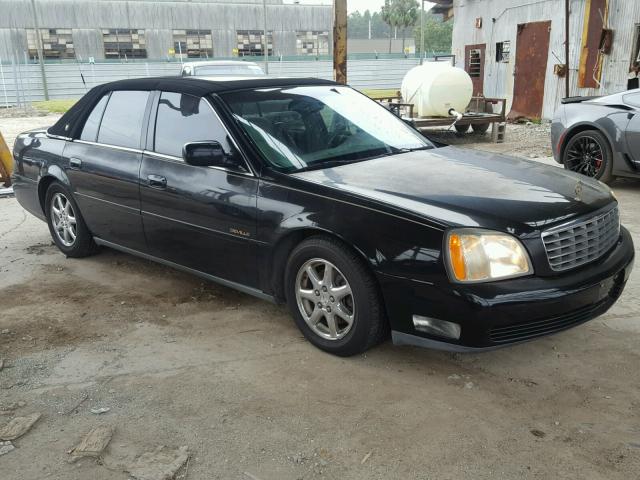 1G6KD54Y83U110059 - 2003 CADILLAC DEVILLE BLACK photo 1