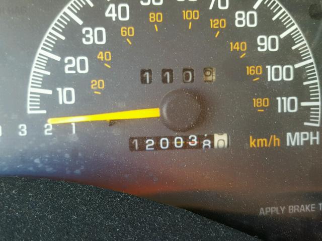 1G2WK52J51F127062 - 2001 PONTIAC GRAND PRIX Tünd qırmızı foto 8