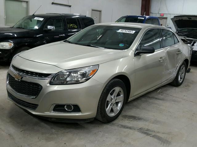 1G11B5SL9EF109797 - 2014 CHEVROLET MALIBU LS ოქროსფერი ფოტო 2