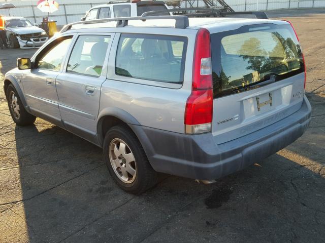 YV1SZ58D111001361 - 2001 VOLVO V70 BLUE photo 3