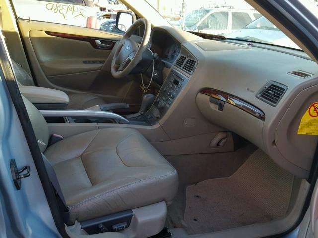 YV1SZ58D111001361 - 2001 VOLVO V70 Կապույտ լուսանկար 5