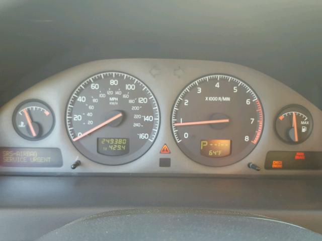 YV1SZ58D111001361 - 2001 VOLVO V70 Կապույտ լուսանկար 8