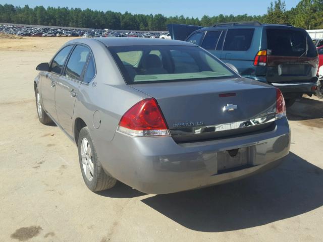 2G1WB58K479393131 - 2007 CHEVROLET IMPALA LS GRAY photo 3