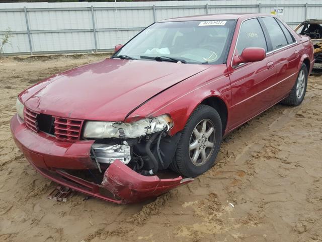 1G6KS54Y72U226468 - 2002 CADILLAC SEVILLE RED photo 2