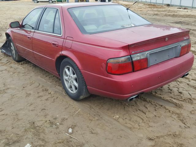 1G6KS54Y72U226468 - 2002 CADILLAC SEVILLE RED photo 3