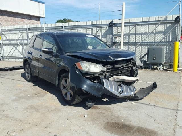 5J8TB18597A007600 - 2007 ACURA RDX TECHNO BLACK photo 1