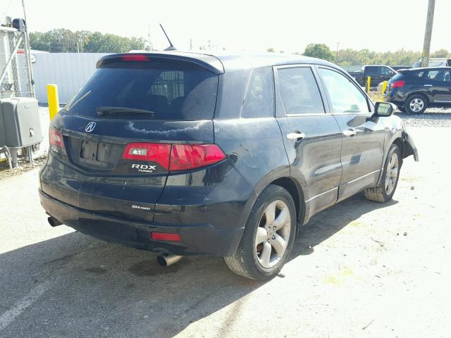 5J8TB18597A007600 - 2007 ACURA RDX TECHNO BLACK photo 4