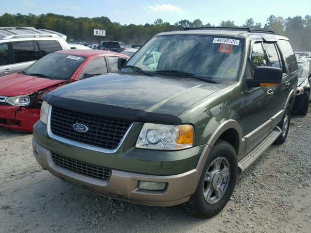 1FMPU17L74LA51519 - 2004 FORD EXPEDITION GREEN photo 2