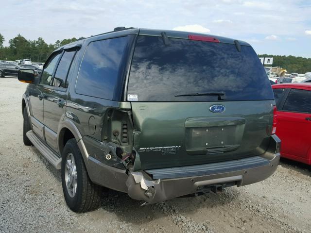 1FMPU17L74LA51519 - 2004 FORD EXPEDITION GREEN photo 9