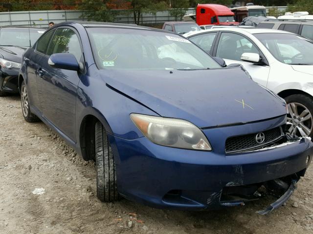 JTKDE167550038627 - 2005 TOYOTA SCION TC BLUE photo 1