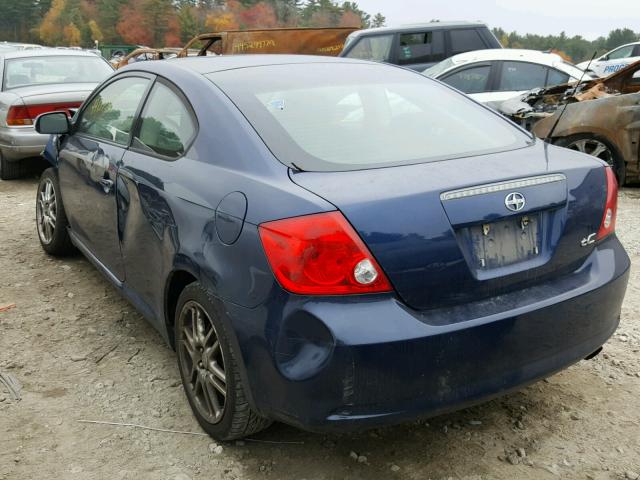 JTKDE167550038627 - 2005 TOYOTA SCION TC Көк фото 3