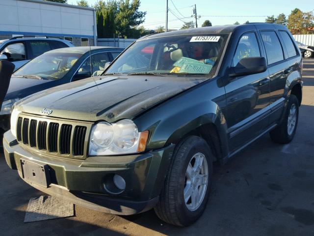 1J8GR48K07C616610 - 2007 JEEP GRAND CHER GREEN photo 2